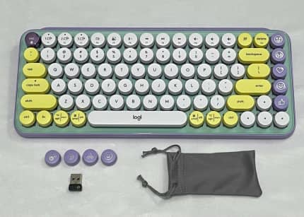 Logitech POP Keys Wireless Mechanical Emoji Keyboard