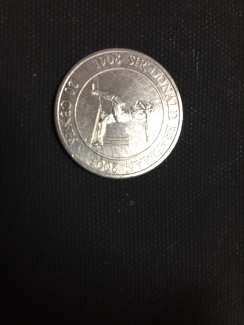 3242245/M3 Australia 2001 Donald Bradman UNC 20 Cents coin 