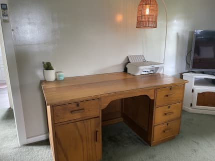 timber desk gumtree