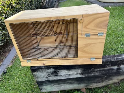 wood bird breeding cages