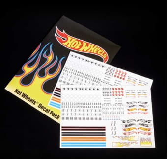 hot wheels redline decals