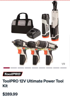 Toolpro cordless online ratchet