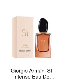 Giorgio Armani SI Intense Eau De Parfum 50ml NEW IN BOX | Miscellaneous  Goods | Gumtree Australia Bayside Area - Brighton | 1306292923