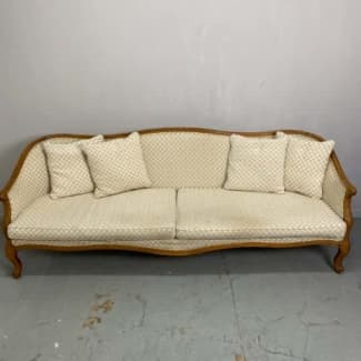 French Provincial Sofa In Light