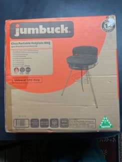 Jumbuck portable round hotplate cheap bbq