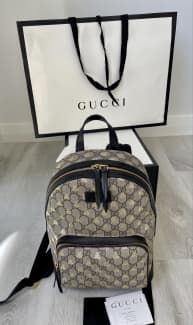 Gucci backpack hot sale gold bees