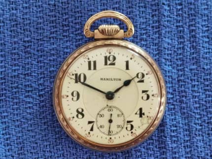 Hamilton pocket watches on sale prices