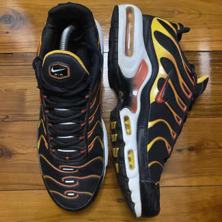 Nike Air Max Plus TN Reverse Sunset Shoes Black Orange Shoes