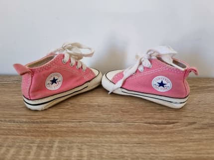 betale sig Pigment Opdage Converse All Star cribster baby canvas shoes size 2 (11cm). Good condi | Baby  Clothing | Gumtree Australia Clarence Valley - Grafton | 1315671685