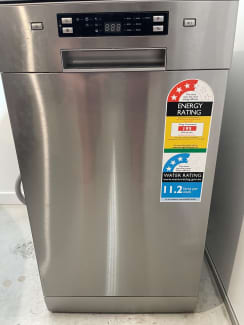 Delonghi 45cm stainless steel hot sale dishwasher