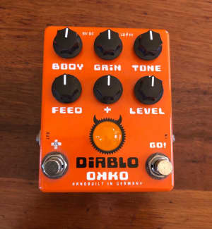 Okko Diablo Plus Overdrive - Handmade Overdrive Pedal from Germany