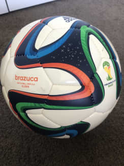 ADIDAS BRAZUCA SOCCER MATCH BALL FIFA WORLD CUP 2014 BRAZIL SIZE 5 REPLICA