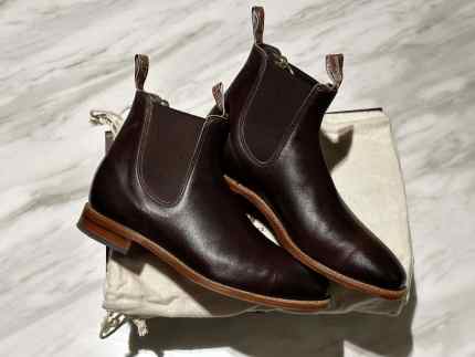 RM Williams Chinchilla Bordeaux Size AU 10G Boots Men s Shoes in Newstead QLD Gumtree Australia