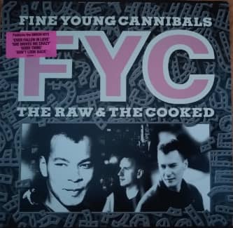 FINE YOUNG CANNIBALS * RAW & COOKED * 1988 * Vinyl LP album