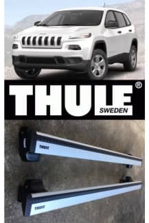 Jeep KL Cherokee ROOF RACK SET Sport Limited Thule Racks