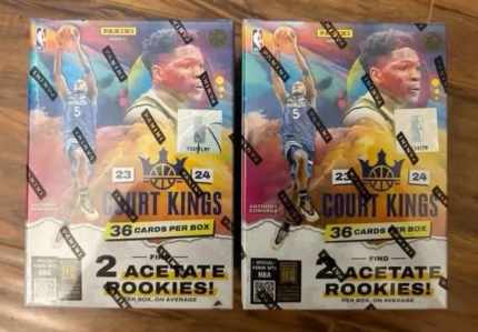 23-24 Court kings blaster box, NBA basketball cards | Collectables ...
