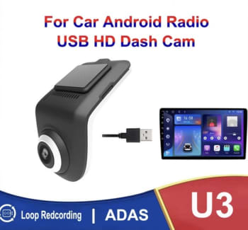 Upgraded USB Dash Cam ADAS Car DVR ADAS Dashcam DVR Recorder