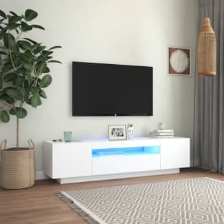 White high gloss tv unit deals tesco