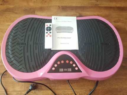Ultra Slim Whole Body Shaper Vibration Machine (Pink), Other Sports &  Fitness, Gumtree Australia Caboolture Area - Morayfield