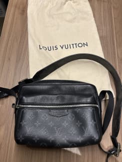 100% Authentic NEW Louis Vuitton Outdoor Messenger Black. RARE