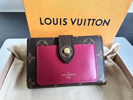 NIB NEW Louis Vuitton Reverse Monogram LV Logo Card Case BOX POUCH