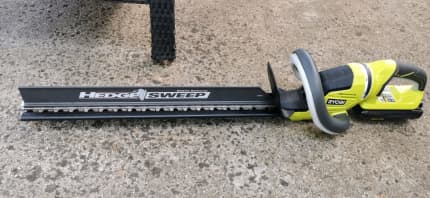 Ryobi 36v hedge online trimmer