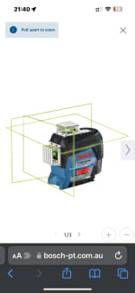 Bosch Professional GLL380CG 12V Multi Line Laser Level Green