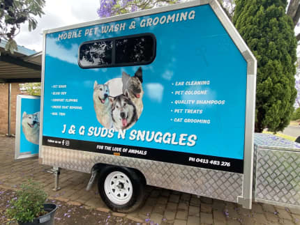 The fur dressers store mobile dog grooming