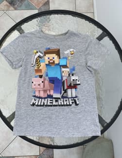 Minecraft t shirt outlet australia