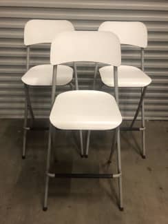 Ikea franklin discount bar stool white