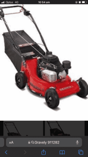 Gravely 21 inch self propelled 2025 mower