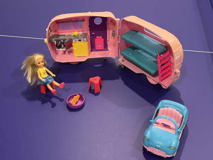 Barbie Club Chelsea Camper Playset with Doll