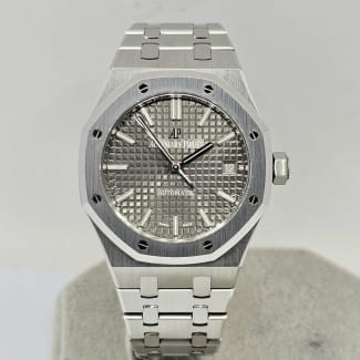 Audemars Piguet Royal Oak Grey 15450ST 2021 GST INC Watches