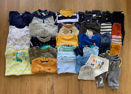 Bundle of Boys Clothes - David Jones, Tradie - Size 00 (3-6m