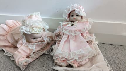 Small porcelain best sale baby dolls