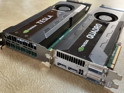 Nvidia Tesla K40 and Quadro K5000 Components Gumtree Australia