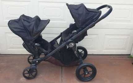 Double prams gumtree best sale