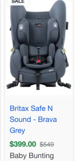 Britax 2024 brava grey