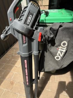 Ozito electric variable speed 3 in 1 vacuum blower mulcher