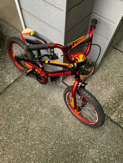 boys cool red and black dinosaur bike 16inch wheel kids bicycle