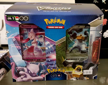 Pokemon Trading Card Game: Pokemon GO V Battle Deck: Mewtwo vs. Melmetal |  GameStop