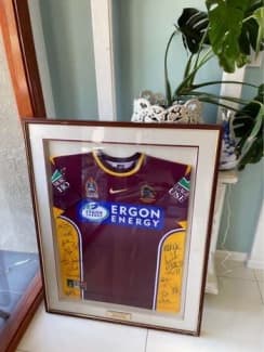 2004* BRISBANE BRONCOS Signed by Whole Team All Players Framed Jersey, Other Antiques, Art & Collectables, Gumtree Australia Gold Coast City -  Benowa