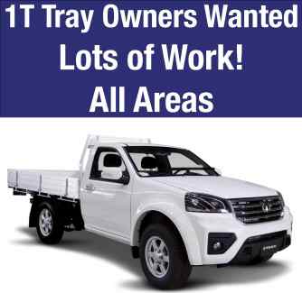 1T Tray Owner Drivers Wanted!! $$$ Reservoir Darebin Area Preview