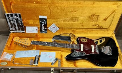 In Store 1962 Fender Jaguar American Vintage Reissue 2008 Black