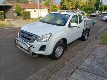 2018 ISUZU D-MAX SX (4x4) 6 SP AUTOMATIC SPACECAB  C/CHAS Gladesville Ryde Area Preview
