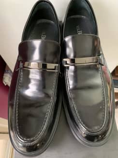 New Hugo Boss Black Leather Sole Shoes Men's US10 | Shoes Gumtree Australia Liverpool Area - Wattle Grove | 1316045095