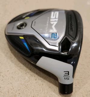Taylormade SIM2 3W 15° head only. Shafts available | Golf