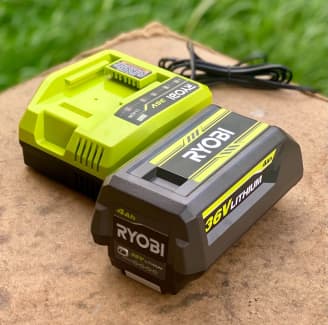 Ryobi 36v battery store and charger kit