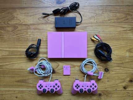 SONY PLAYSTATION 2 SLIM PINK, 2 CONTROLLERS & MEMORY CARD, PS2, Playstation, Gumtree Australia Mitcham Area - Mitcham