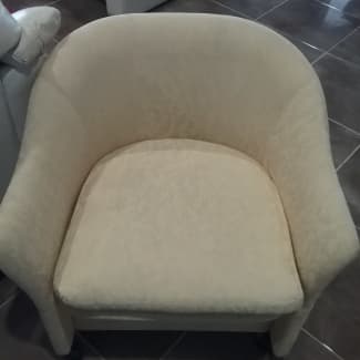 cream armchairs for sale